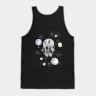 Space exploration cute style Tank Top